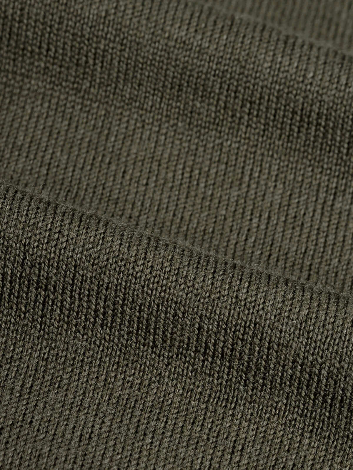 Olive Ribbed City Crew 8 Olive Ribbed City Crew - Image 6