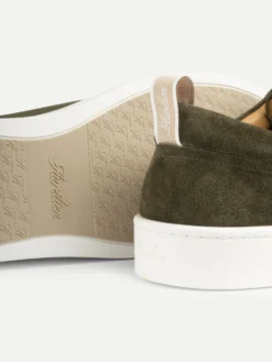 Olive Playtime Sneaker -Velora Fashion Aurelien playtime sneaker suede olive men 2 200535dd 3cc1 4f8b aef3 bf7ab83a81c9 scaled