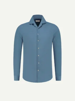 Mid Blue Denim Shirt