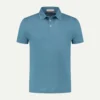 Sapphire Linen Polo Shirt