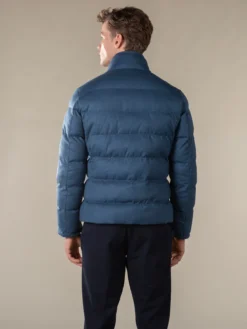 Steel Blue AUR 1 Puffer Jacket 15 Steel Blue AUR 1 Puffer Jacket -Velora Fashion Aurelien puffer jacket AUR1 Cashmere Wool Steel Blue11