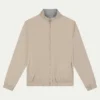 Beige Reversible Resort Jacket -Velora Fashion Aurelien reversible pocket body warmer tech cashmere blend light beige3