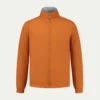 Rust Reversible Resort Jacket -Velora Fashion Aurelien reversible resort jacket tech cashmere blend rust men 1 scaled