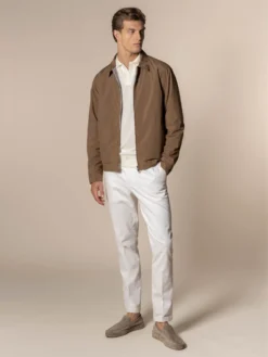 Caramel Reversible Voyager Jacket -Velora Fashion Aurelien reversible voyager jacket tech cashmere blend men caramel21 scaled