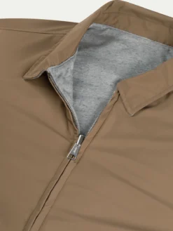 Caramel Reversible Voyager Jacket -Velora Fashion Aurelien reversible voyager jacket tech cashmere blend men caramel2 871ad242 4dbe 4e18 bed5 790ab0a64733