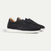 Navy Runner Sneaker 1 Navy Runner Sneaker -Velora Fashion Aurelien runner sneaker softey suede navy men 1 scaled