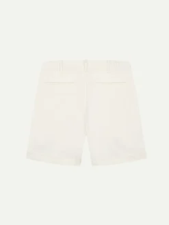 Ivory Cotton Seaside Shorts -Velora Fashion Aurelien seaside short cotton ivory men 2 aff38c38 5ae7 461b 8c50 fd9b4d5c1099