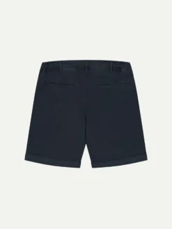 Navy Cotton Seaside Shorts -Velora Fashion Aurelien seaside short cotton navy men 2 scaled