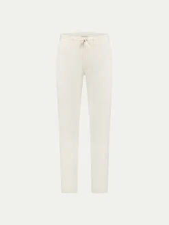 Ivory Linen Seaside Trousers