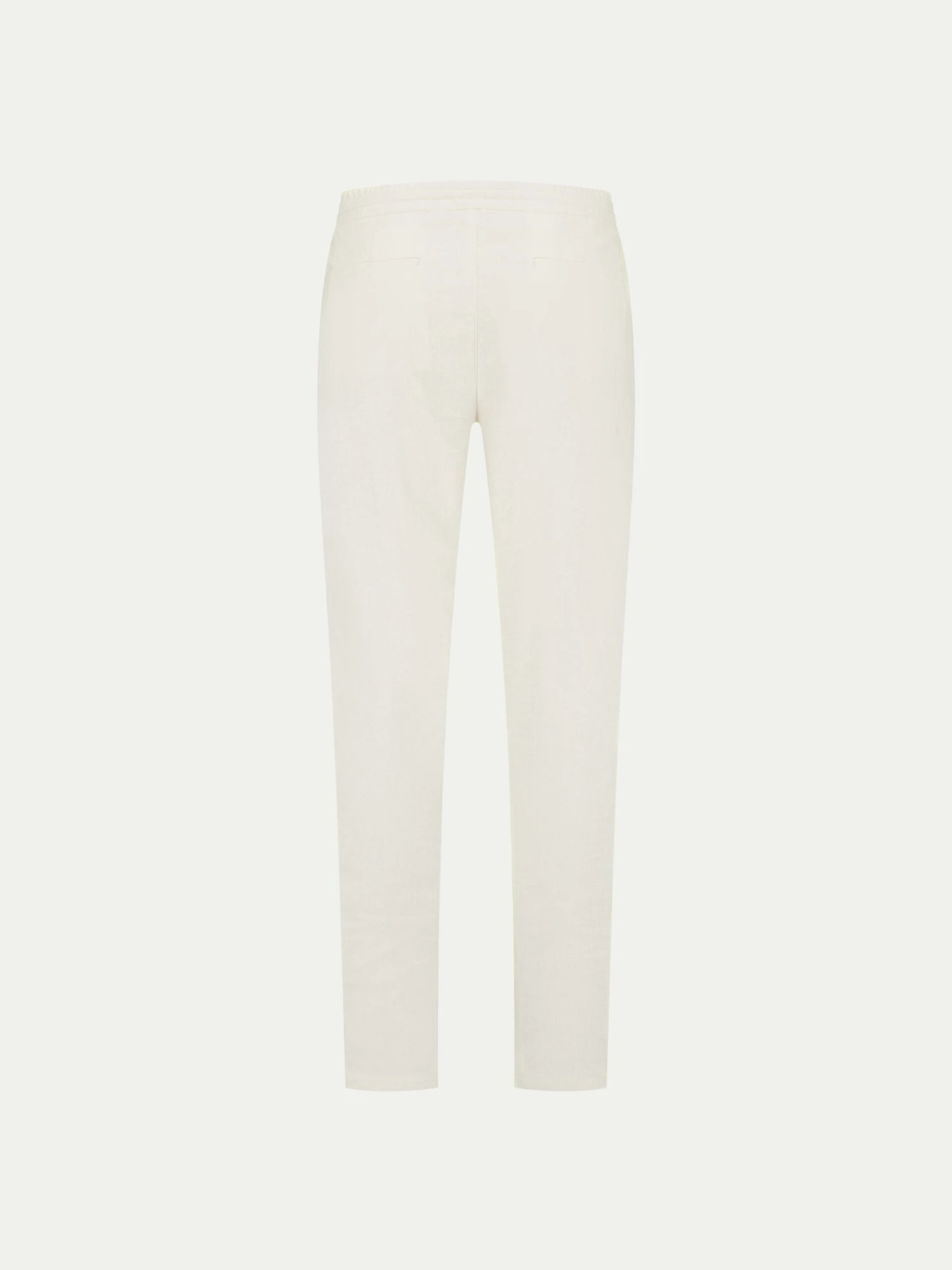 Ivory Linen Seaside Trousers 5 Ivory Linen Seaside Trousers - Image 3