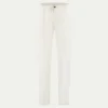 Ecru Linen Seaside Trousers