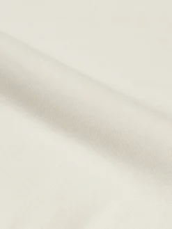 Shortsleeve Buttonless Polo Ivory -Velora Fashion Aurelien shortsleeve buttonless polo shirt cashwool ivory3 2