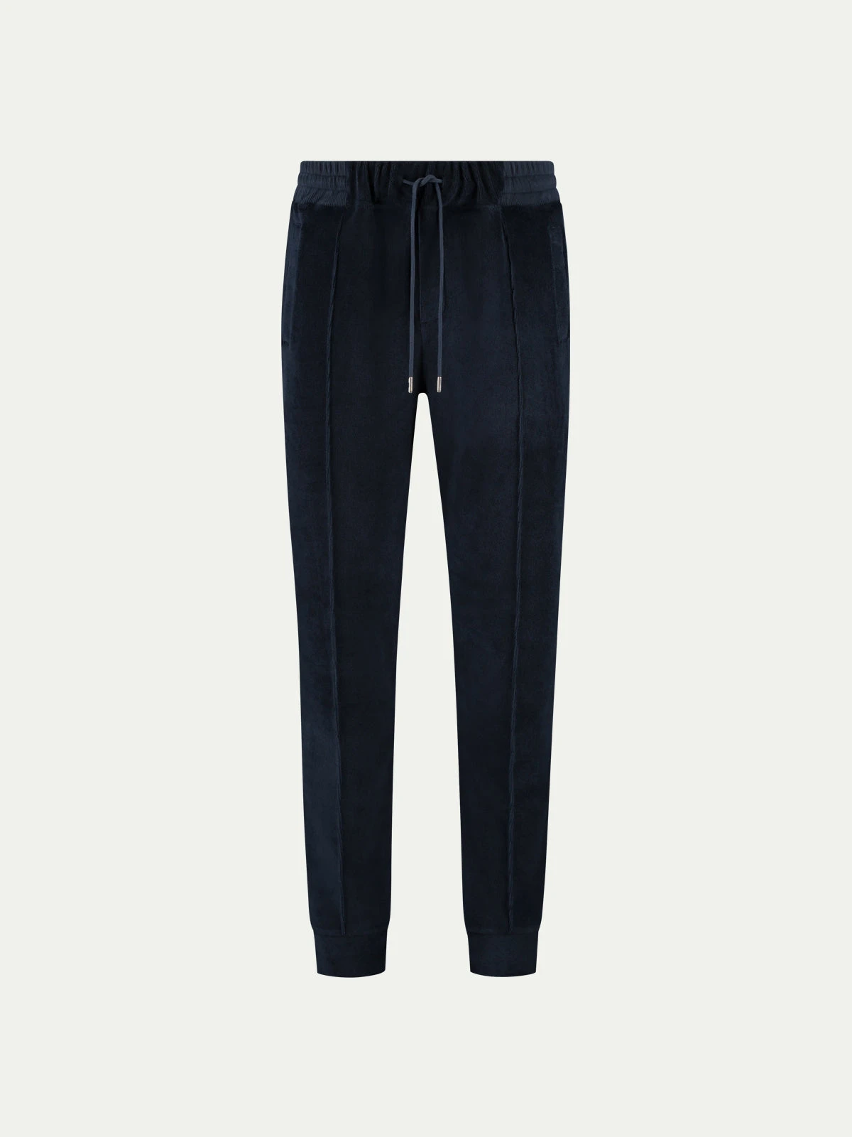 Navy Terry Towelling Leisure Trousers 3 Navy Terry Towelling Leisure Trousers