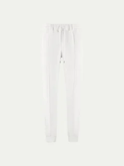 White Terry Towelling Leisure Trousers