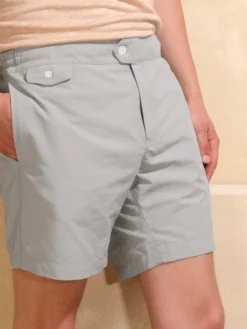 Light Grey Beachside Swim Short 11 Light Grey Beachside Swim Short -Velora Fashion Aurelien swim short beachside shorts light grey6