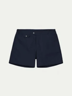 Navy Beachside Swim Short