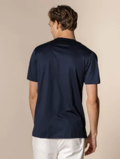 Navy Classic T-Shirt -Velora Fashion Aurelien t shirt classic jersey logo navy5 scaled