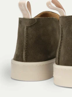 Olive Urban City Loafer -Velora Fashion Aurelien urban loafer softey suede men olive5 scaled