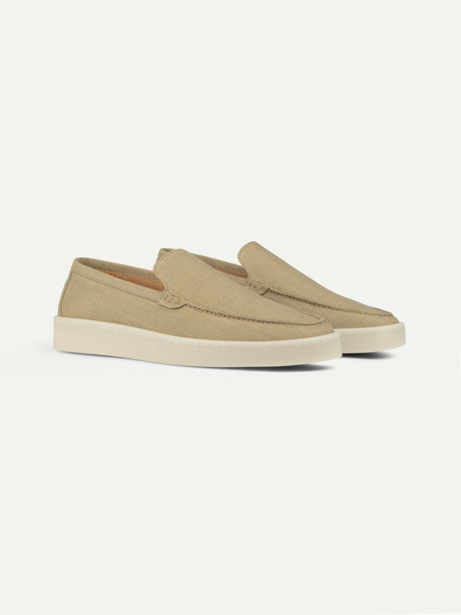 Dark Taupe Linen Urban Loafer 3 Dark Taupe Linen Urban Loafer