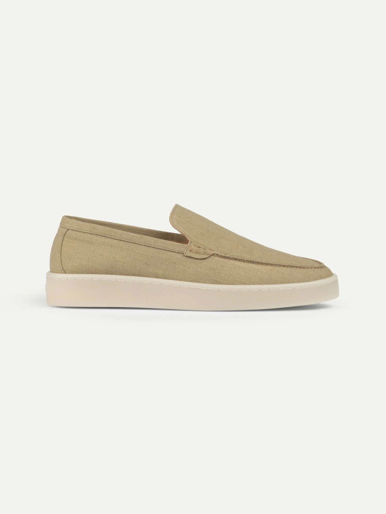 Dark Taupe Linen Urban Loafer 7 Dark Taupe Linen Urban Loafer - Image 5