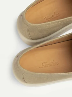 Dark Taupe Linen Urban Loafer 9 Dark Taupe Linen Urban Loafer -Velora Fashion Aurelien urban slip on linen dark taupe men 13 scaled