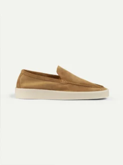Beige Urban Loafer 11 Beige Urban Loafer -Velora Fashion Aurelien urban slip on softey suede beige men 4 scaled