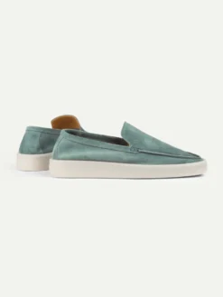 Emerald Urban Loafer -Velora Fashion Aurelien urban slip on softey suede emerald men 30 e1a9cb4a 681e 4513 8cbc 5cb003571bdf scaled