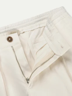 Ivory Urban Trousers 10 Ivory Urban Trousers -Velora Fashion Aurelien urban trouser ivory men 2 scaled