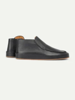 Navy Grain Voyager City Loafer -Velora Fashion Aurelien voyager city loafer softey grain navy men 3copy scaled