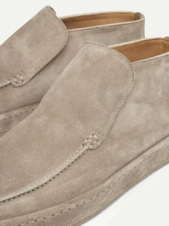 Light Grey Voyager City Loafer -Velora Fashion Aurelien voyager city loafer softey light grey suede men 5 scaled