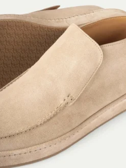 Velora Fashion -Velora Fashion Aurelien voyager city loafer softey suede light beige men 2copy 2 scaled