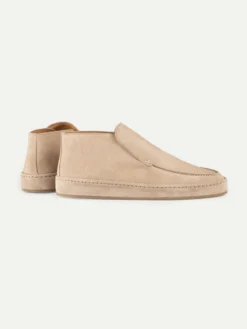 Light Beige Voyager City Loafer 10 Light Beige Voyager City Loafer -Velora Fashion Aurelien voyager city loafer softey suede light beige men 3copy scaled