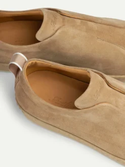 Dark Taupe Voyager Leisure Sneaker -Velora Fashion Aurelien voyager leisure softey suede dark taupe men 5 scaled