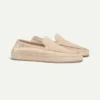 Light Beige Voyager Loafer -Velora Fashion Aurelien voyager loafer slip on suede light beige men 1 scaled