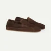Chocolate Voyager Loafer -Velora Fashion Aurelien voyager loafer softey suede chocolate men 1copy scaled