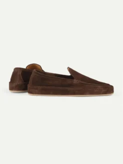 Chocolate Voyager Loafer 12 Chocolate Voyager Loafer -Velora Fashion Aurelien voyager loafer softey suede chocolate men 3copy scaled