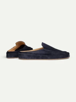 Navy Voyager Slipper -Velora Fashion Aurelien voyager slipper suede navy men 3 scaled