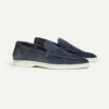 Lady Steel Blue Yacht Loafers