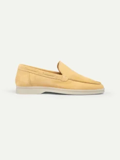 Lady Amber Yacht Loafers 9 Lady Amber Yacht Loafers -Velora Fashion Aurelien yacht loafer slip on suede amber women 4 scaled