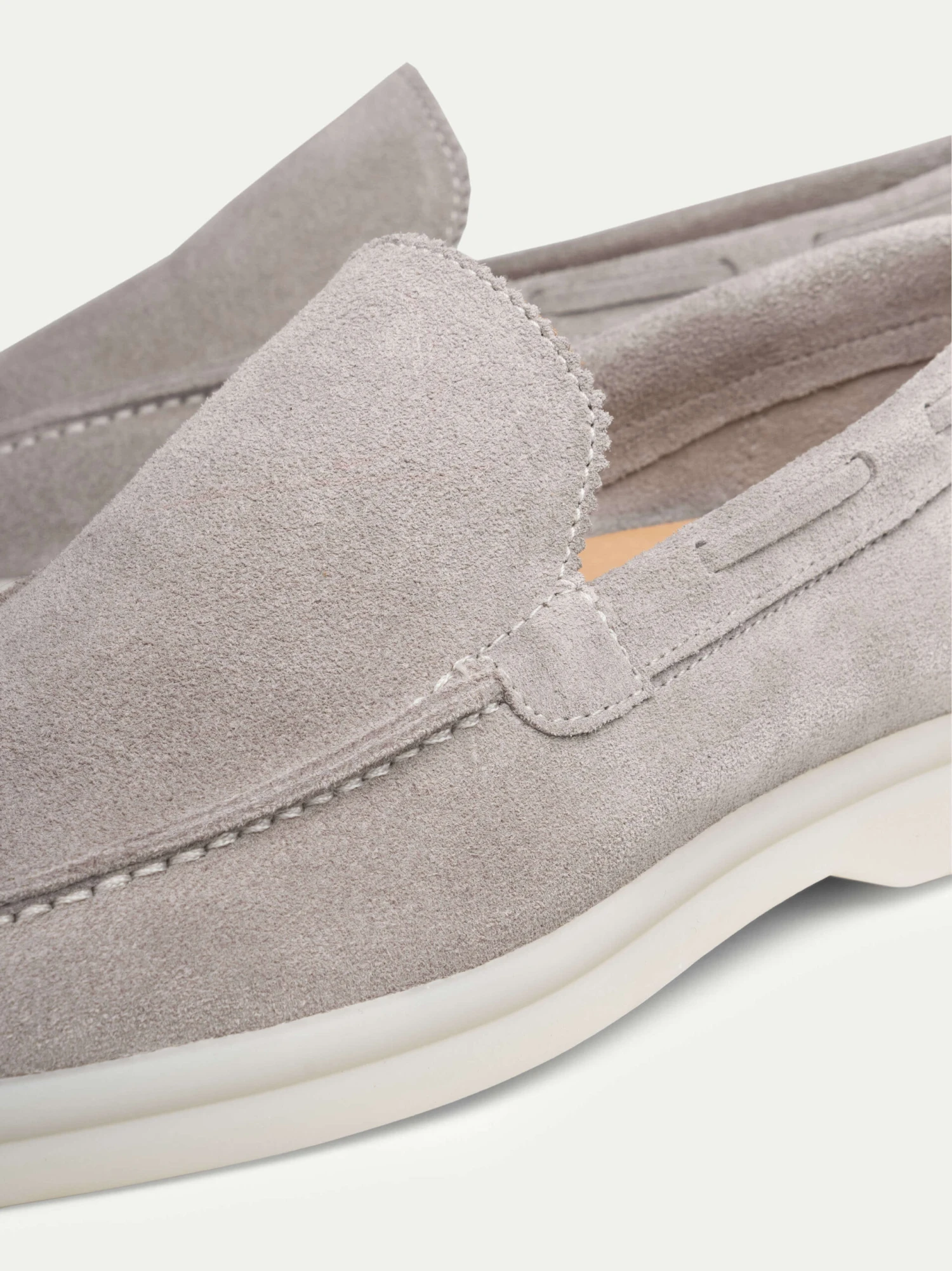 Lady Light Grey Yacht Loafers 6 Lady Light Grey Yacht Loafers - Image 4
