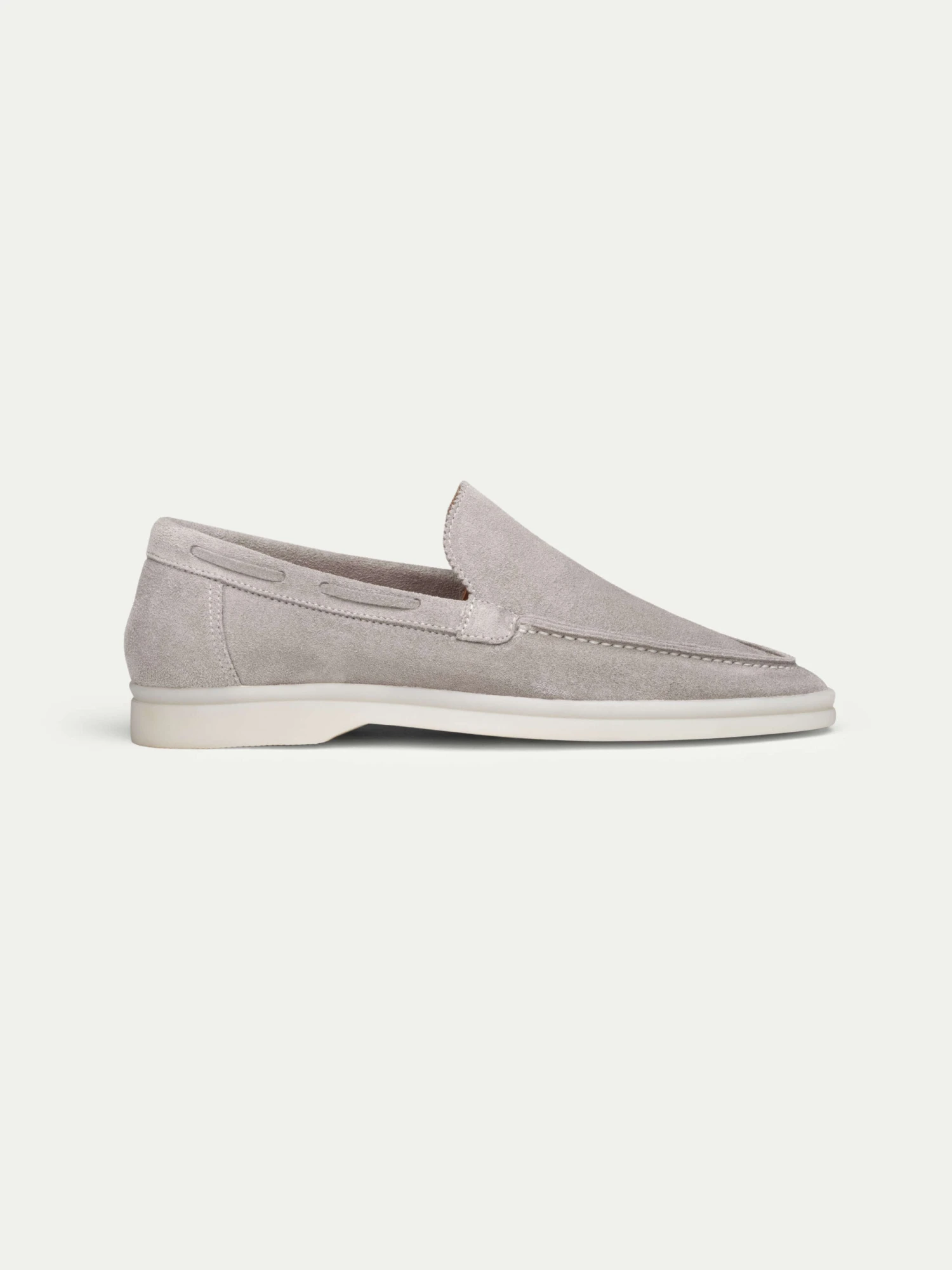Lady Light Grey Yacht Loafers 7 Lady Light Grey Yacht Loafers - Image 5