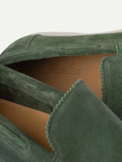 Lady Deep Forest Yacht Loafers -Velora Fashion Aurelien yacht loafer suede green women 2 fa9395ad 61cc 4b17 a62a 64976930f139 scaled