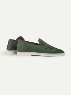 Lady Deep Forest Yacht Loafers -Velora Fashion Aurelien yacht loafer suede green women 3 29b2b8fd 7e93 4b01 8e4b 2d863561e390 scaled