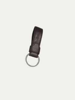 Brown Key Chain -Velora Fashion BROWN AURELIEN LEATHER GOODS KEYCHAIN GIFT FOB KEYRING 1