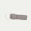 Grey Key Chain -Velora Fashion GREY AURELIEN LEATHER GOODS KEYCHAIN GIFT FOB KEYRING 2