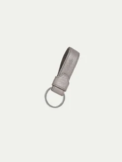 Grey Key Chain 9 Grey Key Chain -Velora Fashion GREY AURELIEN LEATHER GOODS KEYCHAIN GIFT FOB KEYRING 3