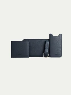 Navy Zipper Wallet 9 Navy Zipper Wallet -Velora Fashion NAVY AURELIEN LEATHER GOODS BILLFOLD h 4 49eb452a bf84 4ab2 8fc9 a8ad292a0380