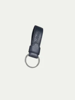 Navy Key Chain -Velora Fashion NAVY AURELIEN LEATHER GOODS KEYCHAIN GIFT FOB KEYRING 3