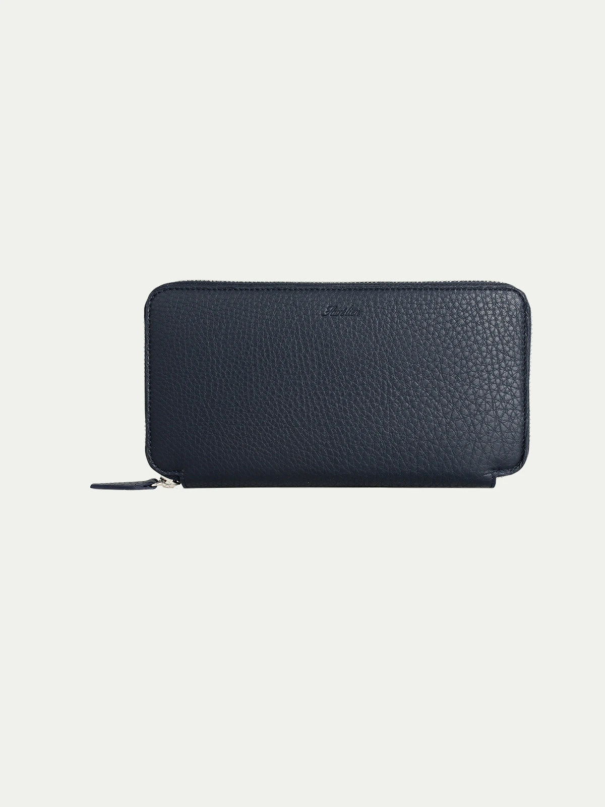 Navy Zipper Wallet 3 Navy Zipper Wallet