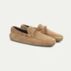 Beige Driving Shoes
